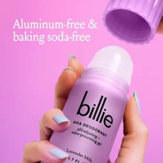 Billie AHA Gel Deodorant Lavender Milk - 1.7 fl oz image {2}