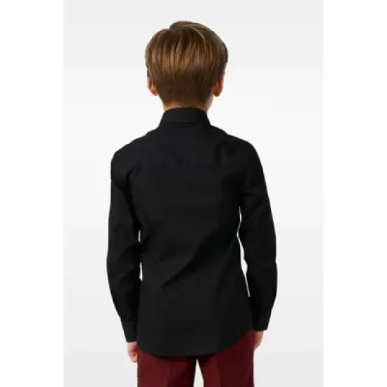 OppoSuits Boys Button Up Shirts - Solid Color Shirts image {1}