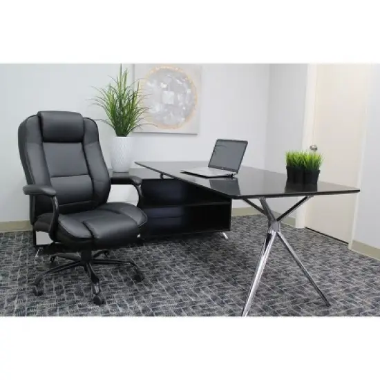 Heavy Duty Executive Chair Dark - Boss Office Products image {1}