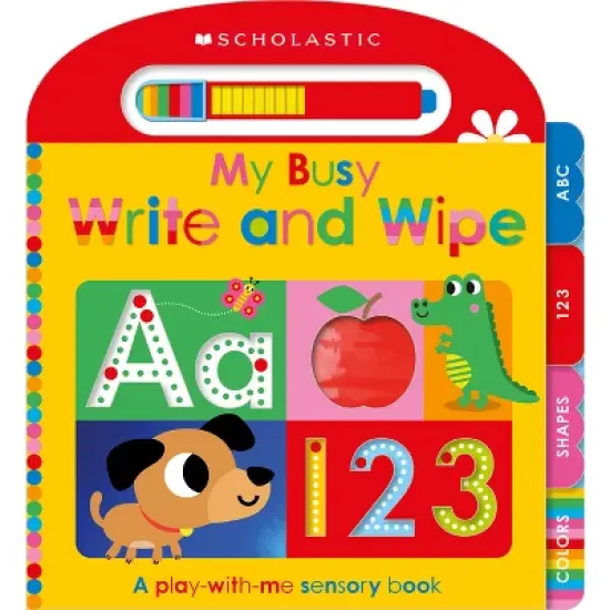 My Busy Write-And-Wipe: Scholastic Early Learners - (Hardcover) image {1}