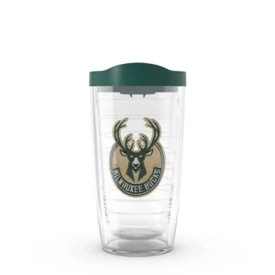 NBA Milwaukee Bucks 16oz Primary Logo Classic Tumbler image {6}