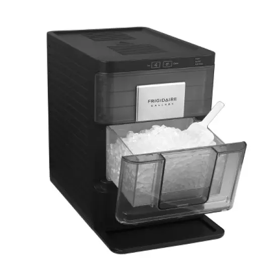 Frigidaire Nugget Ice Maker - Black: Countertop Ice Machine, 44 lbs Daily Production, 3 lbs Storage, Includes Scoop image {1}