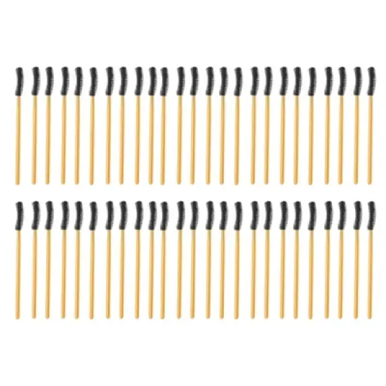 Unique Bargains Lightweight Silicone Eyelash Brush 50 Pcs image {8}