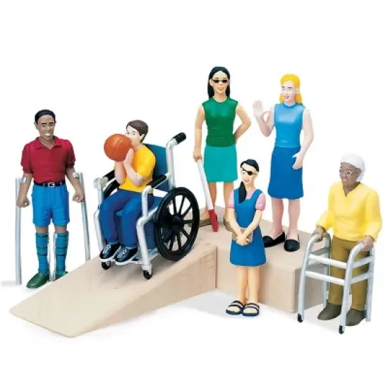 Creative Minds Friends With Diverse Abilities 5" Figures - Set of 6 image {1}