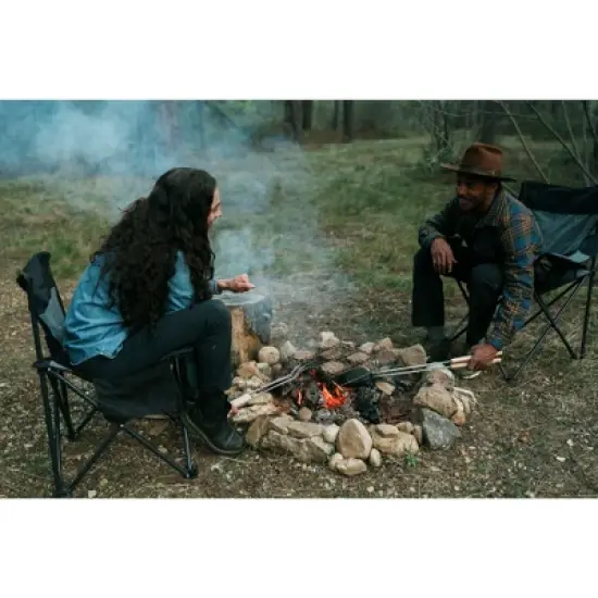 Stansport Heavy Duty Basket Broiler with Lockable Grill Grate image {5}