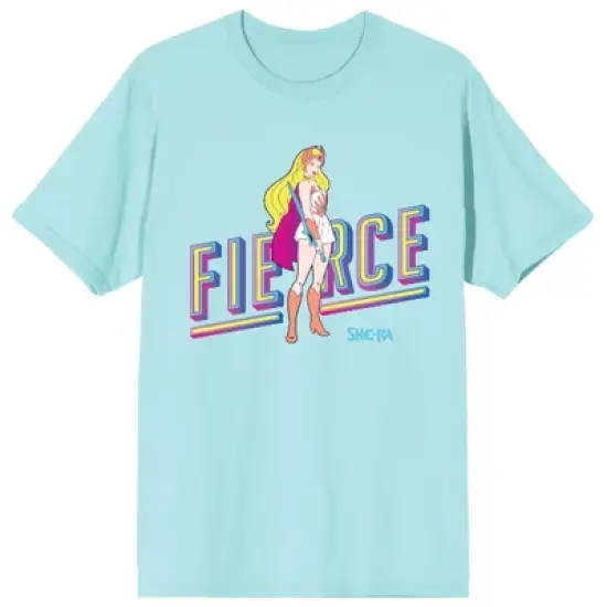 She-Ra Princess of Power Fierce Women's Blue Glass T-shirt image {4}