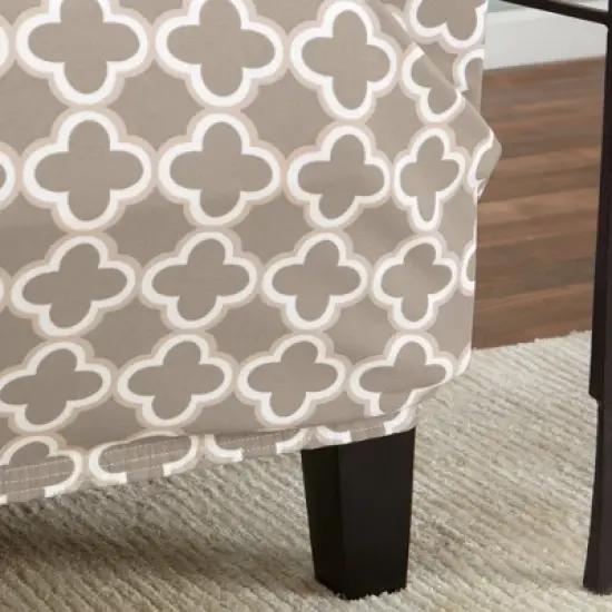 Great Bay Home Stretch Printed Washable Chair Slipcover image {3}