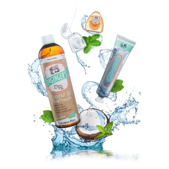 Dr. Ginger's Coconut Mint Mouthwash - 12 fl oz image {4}