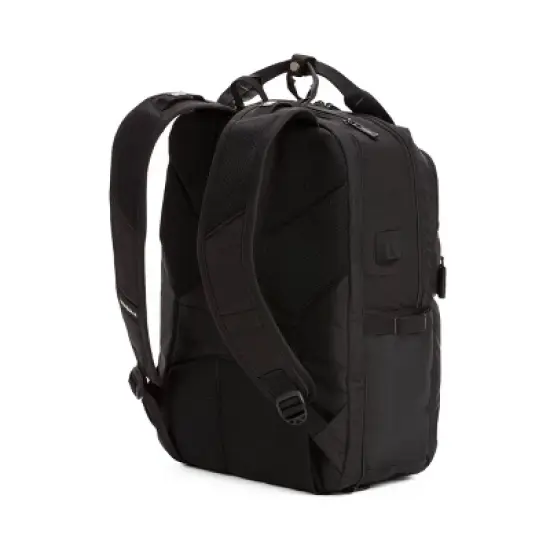 SWISSGEAR 18" Backpack with Carabiner - Black image {6}