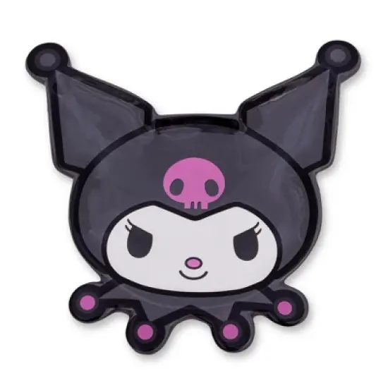 Silver Buffalo Sanrio Kuromi Face Sculpted Ceramic Spoon Rest image {7}