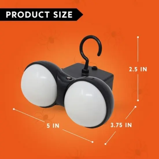 Joyfy 3 Packs Halloween Outdoor Decorations Flashing Peeping Eyes Lights with Timer for Halloween Party Outdoor Indoor Yard Lawn Garden Decoration image {6}