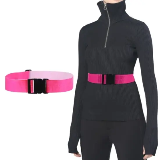 Unique Bargains Adjustable High Visibility Running Reflective Belt for Motorcycling Cycling image {8}