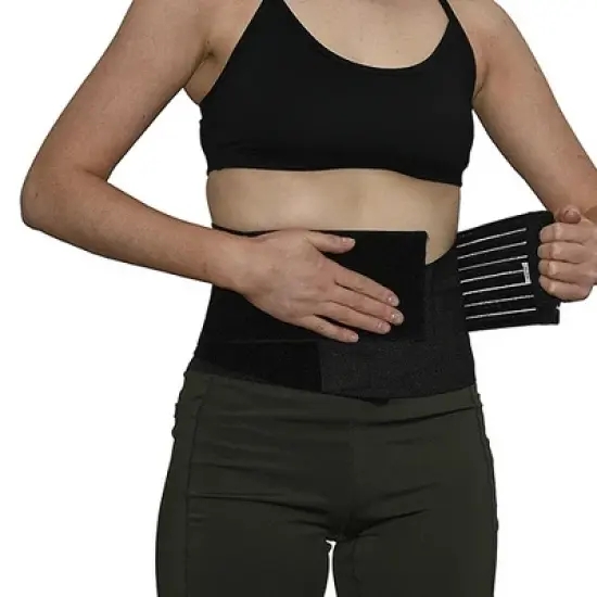 Evertone Lower Back Lumbar Support Belt, Adjustable Compression Straps, Support and Comfort, Prevents and Relieves Back Pain image {2}