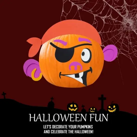 Joyfy 16 Packs Halloween Foam Craft Kit Pumpkin Decor Stickers, Halloween Party Favors School Games Gifts for Kids, Arts Activities Party Supplies image {6}