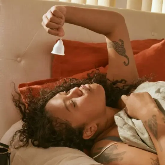 Cora Reusable Menstrual Cup - Size 2 image {3}