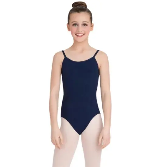 Capezio Classics Camisole Leotard w/ Adjustable Straps - Girls image {6}