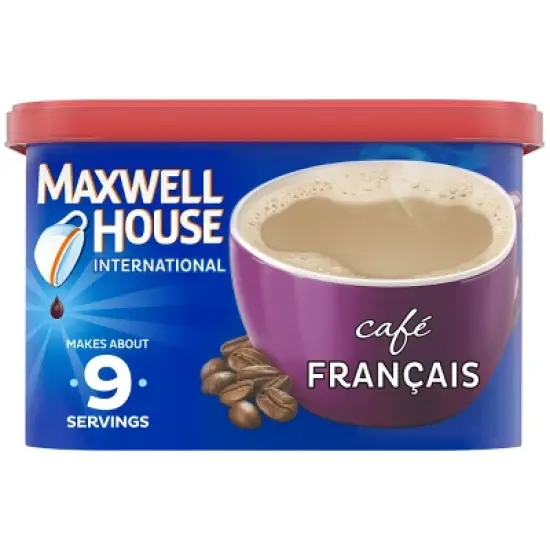 Maxwell House International Caf&eacute; Francais Beverage Mix - 7.6oz image {10}