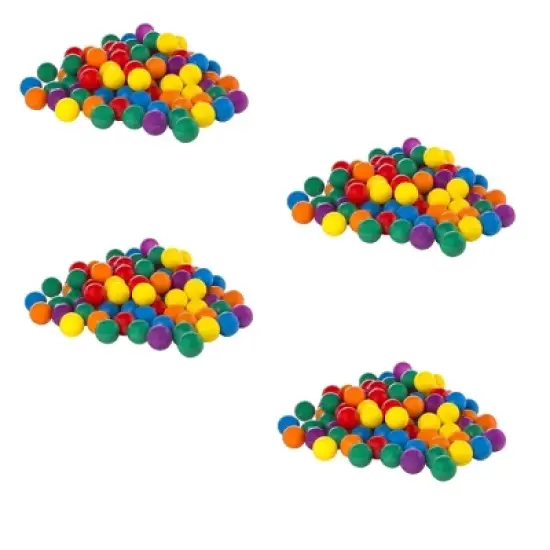 Intex 100-Pack Large Plastic Multi-Colored Fun Ballz For Ball Pits (4 Pack) image {6}