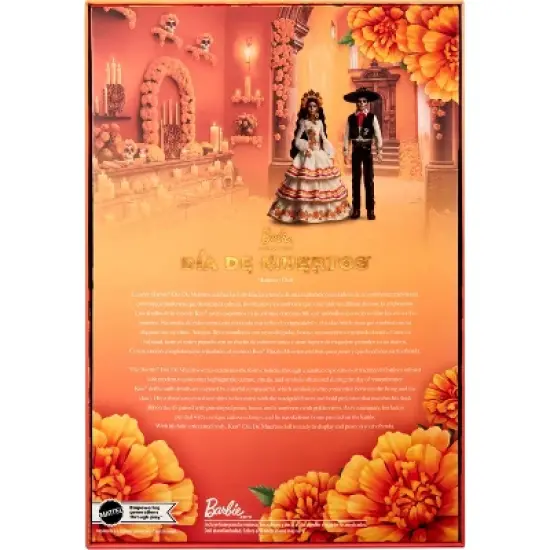 Barbie Signature D&iacute;a De Muertos 2025 Collectible Ken Doll in Suit and Sombrero image {5}