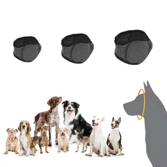 Unique Bargains Dog Ear Cover Gray 1 Pc image {1}