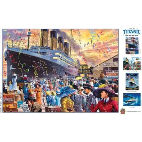 MasterPieces 1000 Piece Jigsaw Puzzle - Titanic Underway - 19.25"x26.75" image {4}