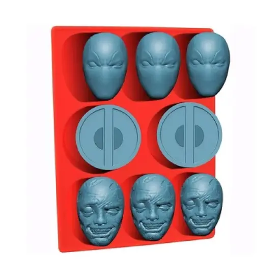 Diamond Select Marvel Deadpool Logo Silicone Tray image {2}