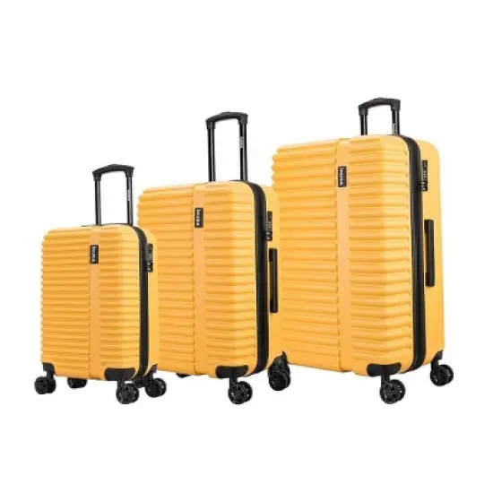 InUSA Ally Lightweight Hardside Spinner 3pc Luggage Set image {7}