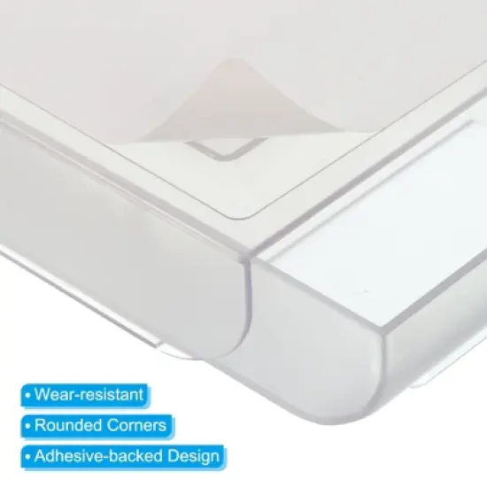 Unique Bargains Slide Out Hidden Self-Adhesive Desk Drawer Storage Organizer 1 Pc image {3}