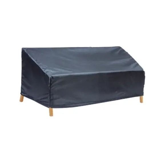 Summerset Shield Gold 2-Layer Polyester Fabric Outdoor Sofa Cover - Charcoal Grey image {9}
