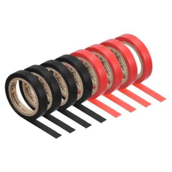 Unique Bargains PVC Stickiness Tennis Badminton Racket Accessories Grip Finishing Tapes 8 Pcs image {6}