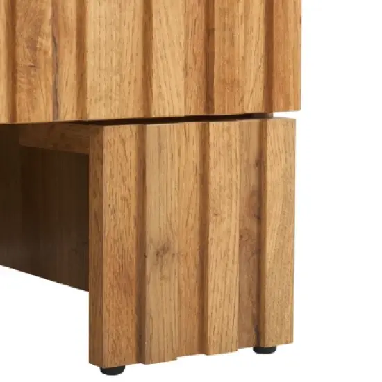 Conall 2 Drawer Nightstand - NST3103 - Oak - Safavieh image {8}