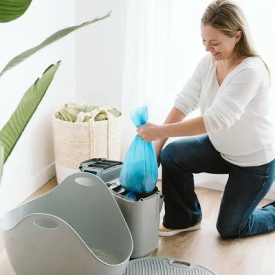 Litter Genie Design Pail Cat Waste Container System - 4pc image {12}