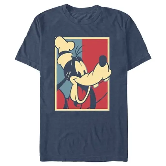 Men's Mickey & Friends Red White and Goofy T-Shirt image {3}