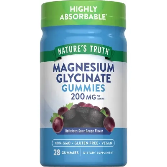 Nature's Truth Magnesium Glycinate Vegan Gummies - 28ct image {6}