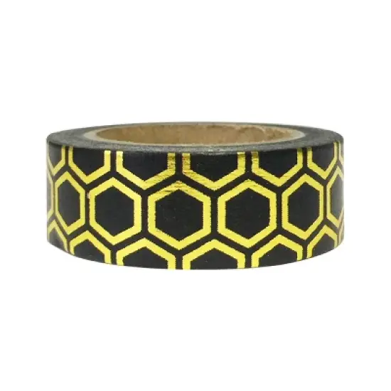 Wrapables Washi Masking Tape, Bold and Metallic Group image {26}