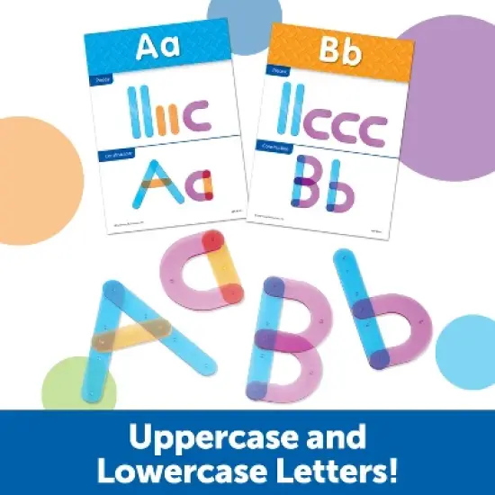 Learning Resources Letter Construction Activity Set, Ages 3+ image {1}