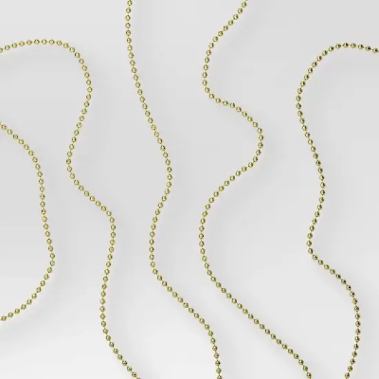 25' Plastic Bead Decorative Christmas Tree Garland - Wondershop&trade; image {2}