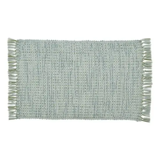 Park Designs Barely Blue Basketweave Placemat Set of 4 image {4}