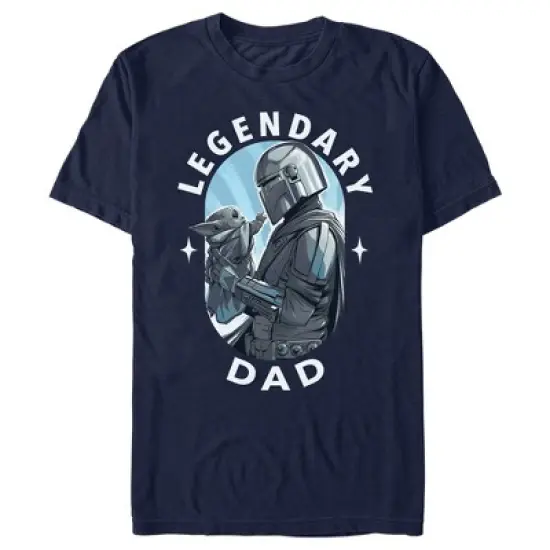 Men's Star Wars: The Mandalorian Din Djarin and Grogu Legendary Dad T-Shirt image {5}