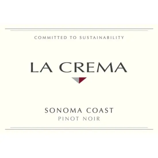 La Crema Sonoma Coast Pinot Noir Red Wine - 750ml Bottle image {1}