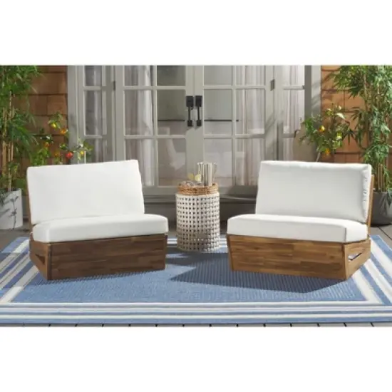 Dune Lounge Chair Set Of 2 - Outdoor - PAT7328 -Safavieh image {2}