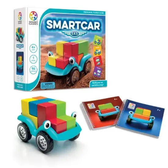SmartGames Smart Car 5x5 Preschool Game image {1}