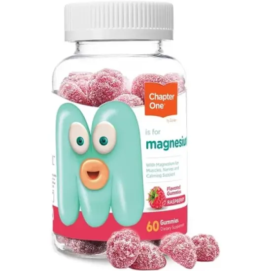 Chapter One by Zahler Multi-Pack of Great-Tasting Flavored Magnesium Gummies for Kids, 3 Flavors - Certified Kosher image {6}