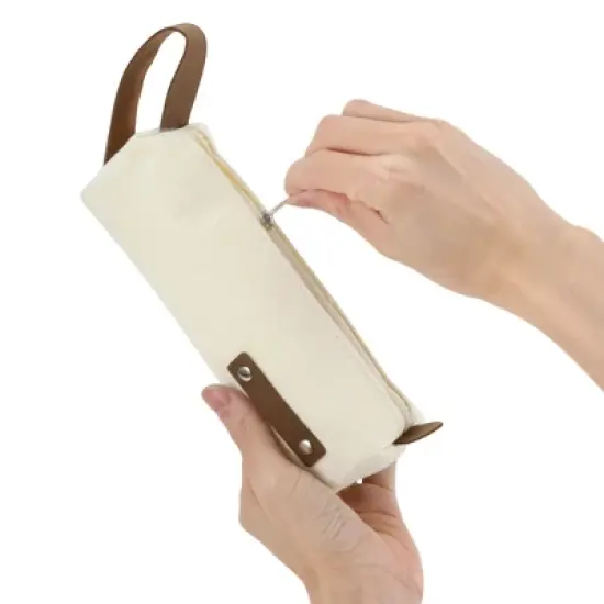 Unique Bargains Canvas Pencil Case image {3}