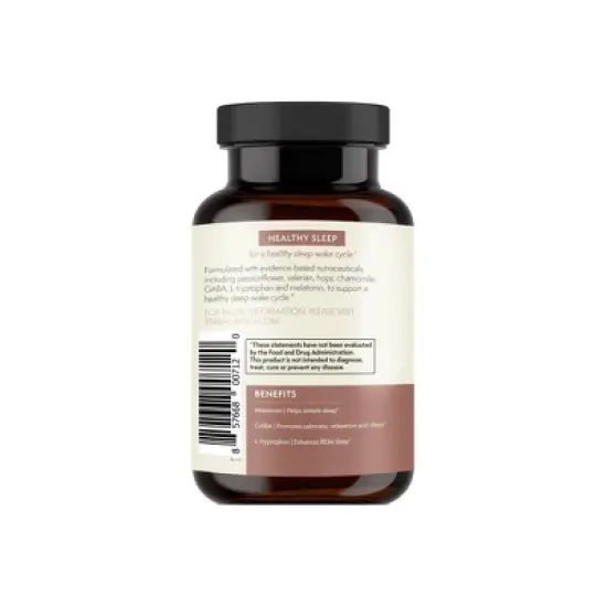 Terra Origin Healthy Sleep Wake Cycle Dietary Supplements - 60ct image {2}