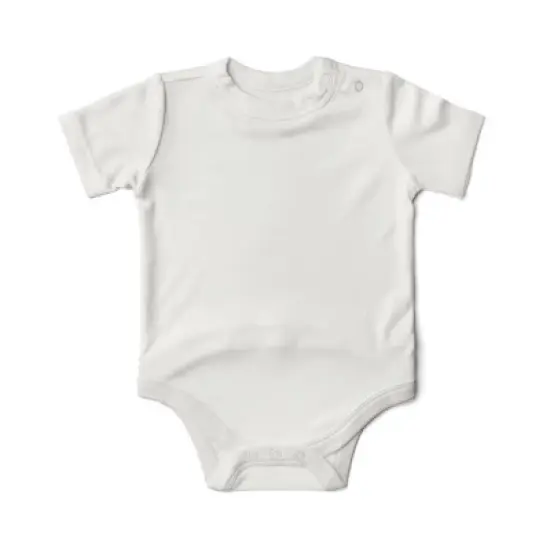 Goumikids Viscose Made from Bamboo + Organic Cotton Short-Sleeve Baby Bodysuit image {13}