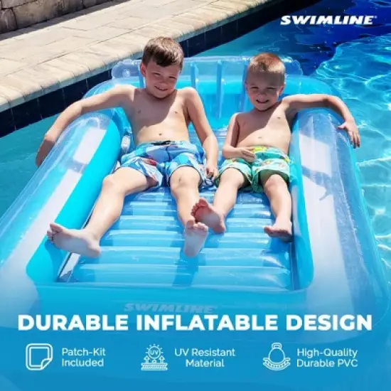 Swimline Luxe Edition Inflatable Suntan Tub Floating Pool Lounger image {5}