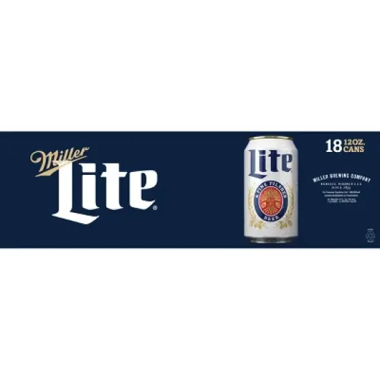 Miller Lite Beer - 18pk/12 fl oz Cans image {8}