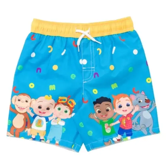 CoComelon Nico Tomtom Cody JJ Baby Swim Trunks Bathing Suit Infant  image {8}
