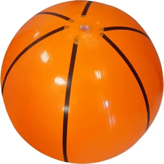 4E's Novelty 20" Inflatable Basketballs &ndash; 12 Pack for Pool Games & Basketball Party Decorations image {4}